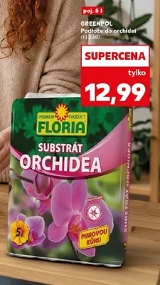 Podłoże do orchidei GREENPOL promocja w Kaufland