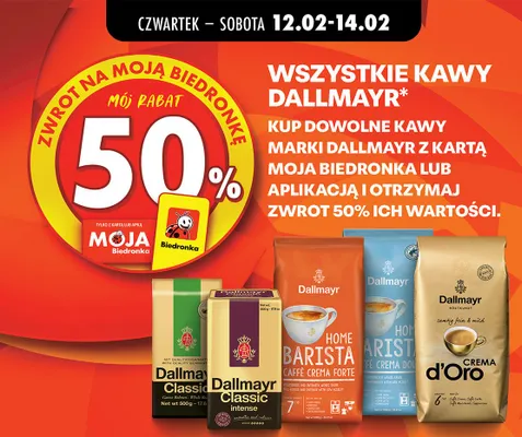 Kawa Crema d'Oro promocja w Biedronka