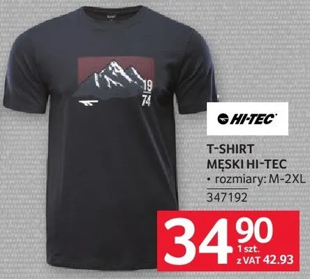 T-shirt męski HI-TEC promocja w Selgros