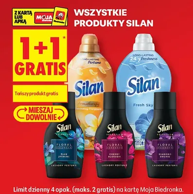 Płyn do płukania Silan Fresh Sky promocja w Biedronka