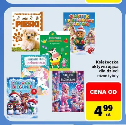 Książeczka aktywizująca dla dzieci promocja w Carrefour