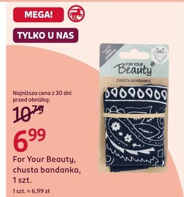 Chusta bandanka promocja w Rossmann