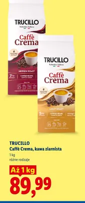 Kawa ziarnista Trucillo Caffè Crema Light Roast promocja w Lidl