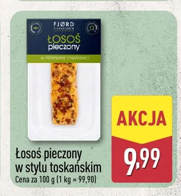 Łosoś pieczony w stylu toskańskim Fjørd Fiskerkusen promocja w Aldi