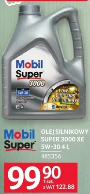 Olej silnikowy Super 3000 XE 5W-30 4L Mobil promocja w Selgros