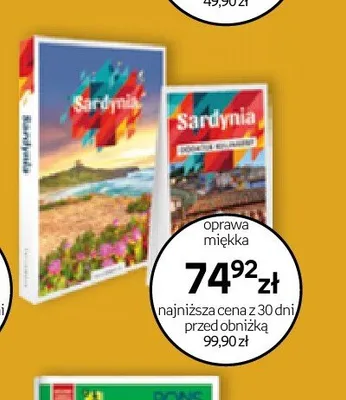 Książka Sardynia promocja w Empik