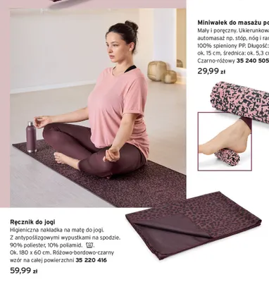 Ręcznik do jogi promocja w Tchibo