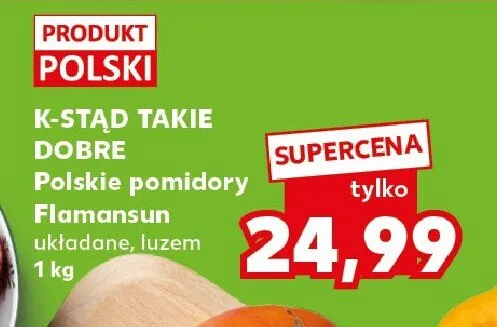 Polskie pomidory Flamansun promocja w Kaufland