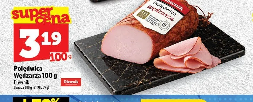 Polędwica Wędzarza Olewnik promocja w TOPAZ