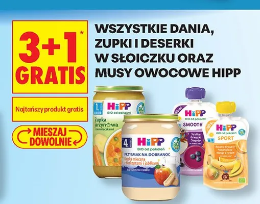 Danie Hipp Przysmak na dobranoc promocja w Biedronka