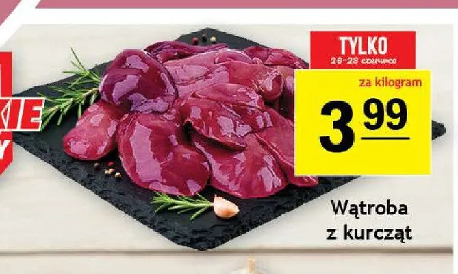 Wątroba z kurcząt promocja w Gram Market
