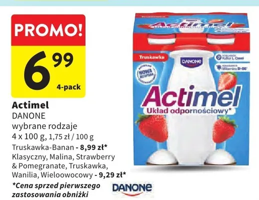Actimel promocja w Intermarche