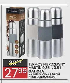 Termos nierdzewny Martin 0,35 l Galicja promocja w Wafelek