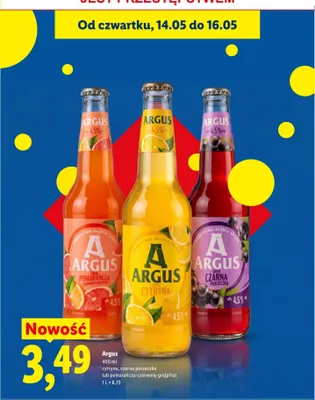 Piwo Argus promocja w Lidl