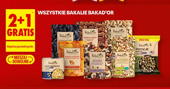 Orzechy nerkowca Bakad'Or promocja w Biedronka