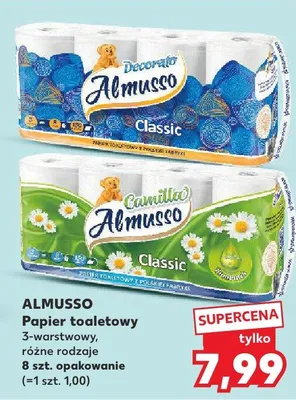Papier toaletowy 3-warstwowy, różne rodzaje promocja w Kaufland