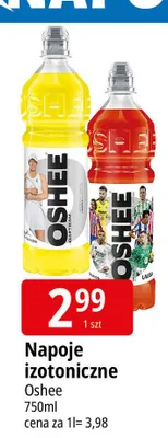 Napój izotoniczny Oshee promocja w Leclerc