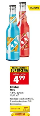 Koktajl Izzy Tropic Passion promocja w Biedronka