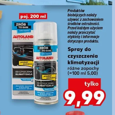 Spray do czyszczenia klimatyzacji promocja w Kaufland