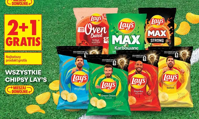 Chipsy Lay's Paprika promocja w Biedronka