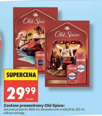 Zestaw prezentowy Old Spice promocja w Biedronka