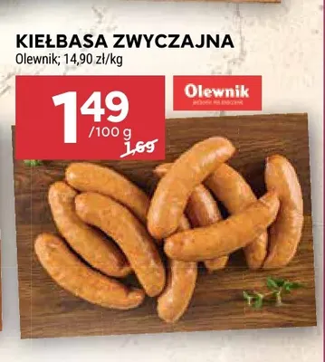 Kiełbasa zwyczajna Olewnik promocja w Stokrotka