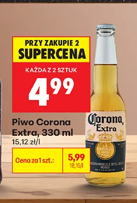 Piwo Corona Extra promocja w Biedronka