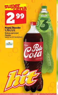 Napój gazowany Polo Cola Zbyszko promocja w TOPAZ
