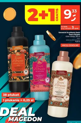Koncentrat do płukania tkanin Tesori d'Oriente Japanese Rituals promocja w Dealz