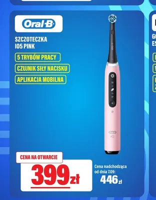Szczoteczka Oral-B iO5 Pink promocja w RTV EURO AGD