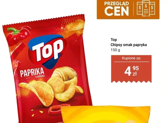 Chipsy smak paprykowy promocja w Biedronka