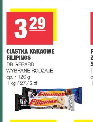 Ciastka kakaowe Filipinos promocja w SPAR
