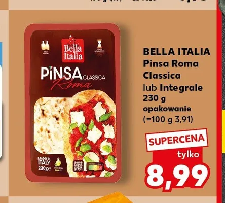 Pinsa Roma Classica Bella Italia promocja w Kaufland