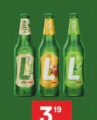 Piwo Lech 4% Apple Lemongrass promocja w Chorten