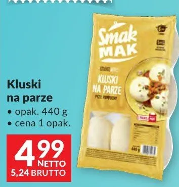 Kluski na parze Smak Mak promocja w Makro