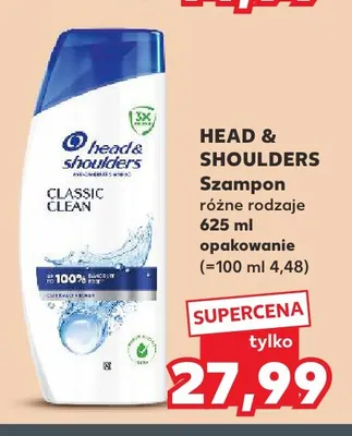 Szampon do włosów Head & Shoulders promocja w Kaufland