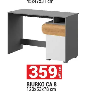 Biurko CA 8 Carini promocja w Merkury Market