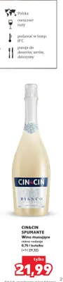 Cin & Cin Spumante wino musujące promocja w Kaufland