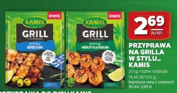 Przyprawa na grilla w stylu meksykańskim Kamis promocja w Stokrotka