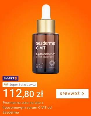 Liposomowe serum Sesderma C-VIT promocja w Allegro