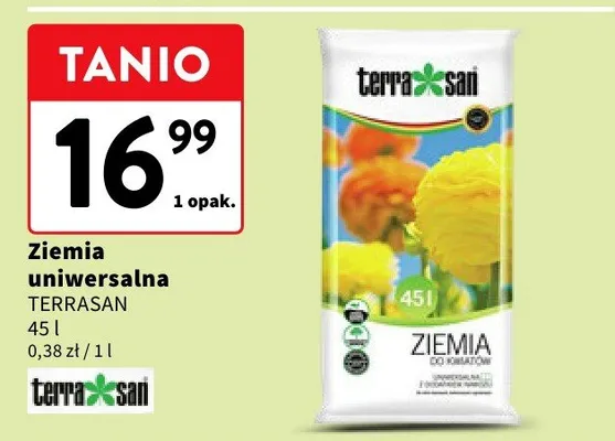 Ziemia uniwersalna promocja w Intermarche