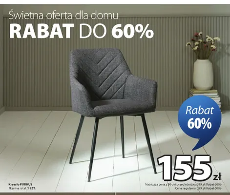 Krzesło Purhus promocja w Jysk