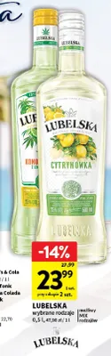 Nalewka Lubelska Konopie z Limonką promocja w Intermarche