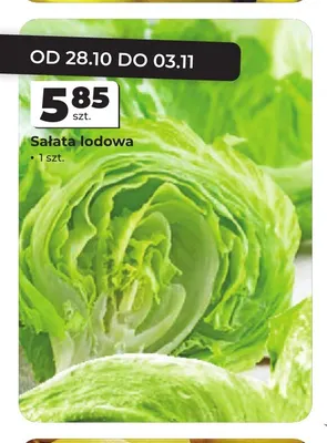 Sałata lodowa promocja w Odido