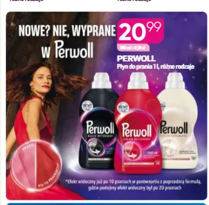Płyn do prania Perwoll promocja w Drogerie Koliber