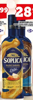 Likier Soplica Wedel słony karmel promocja w TOPAZ