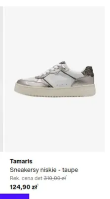 Sneakersy niskie Tamaris taupe promocja w Lounge by Zalando
