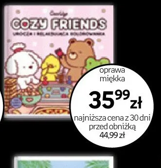 Książka Cozy Friends promocja w Empik