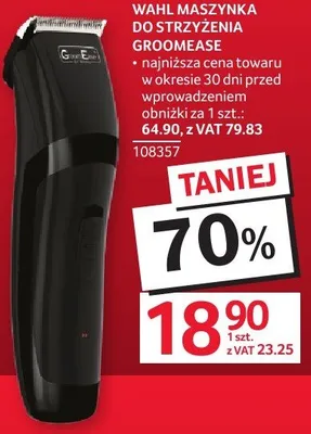 Maszynka do strzyżenia G650 Wahl promocja w Selgros