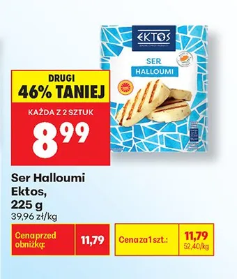 Ser Halloumi Ektos promocja w Biedronka